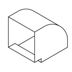 90 Deg Radius Bend